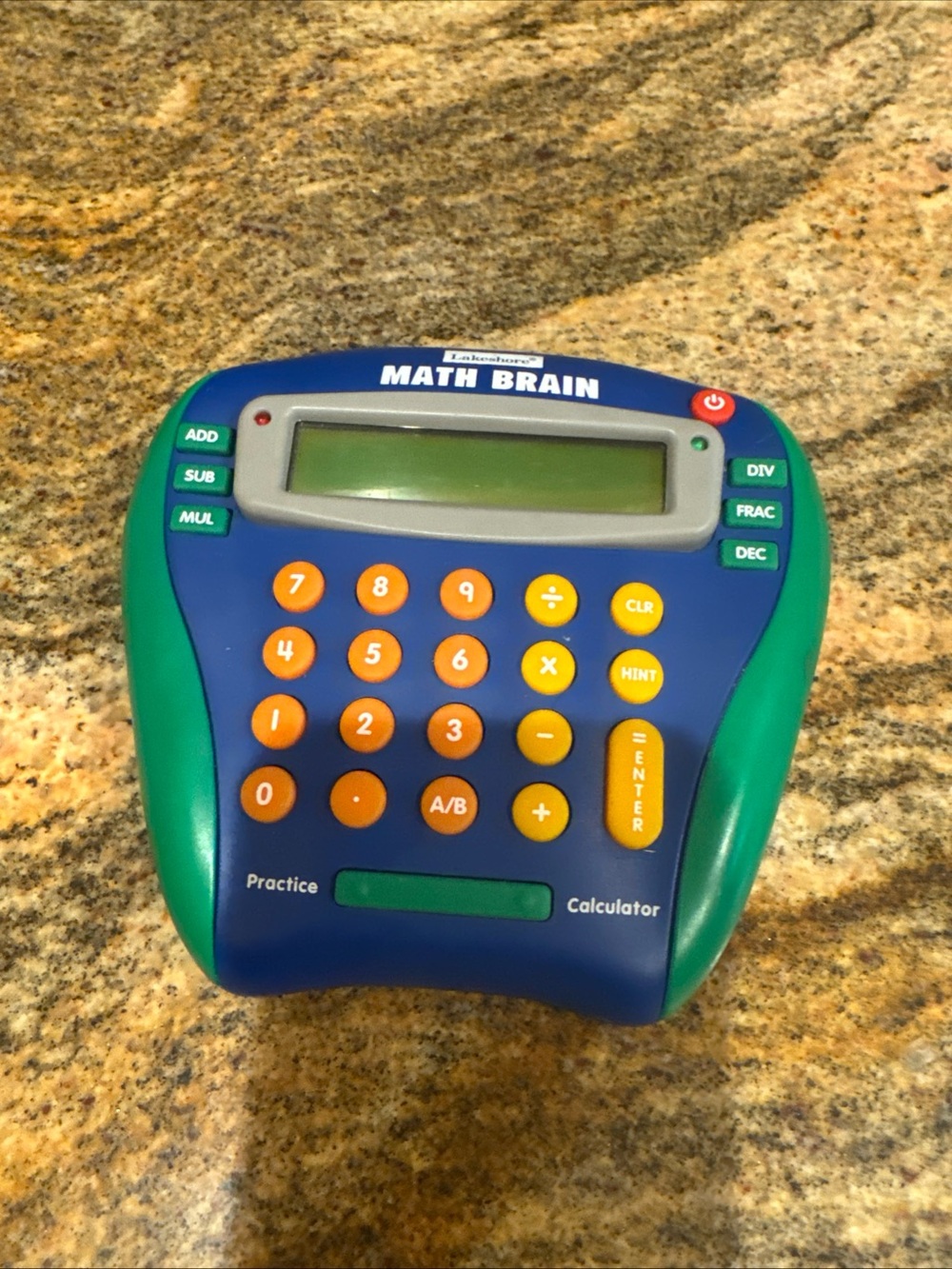 Kids Learning Calculator math brain by Lakeshore tested works